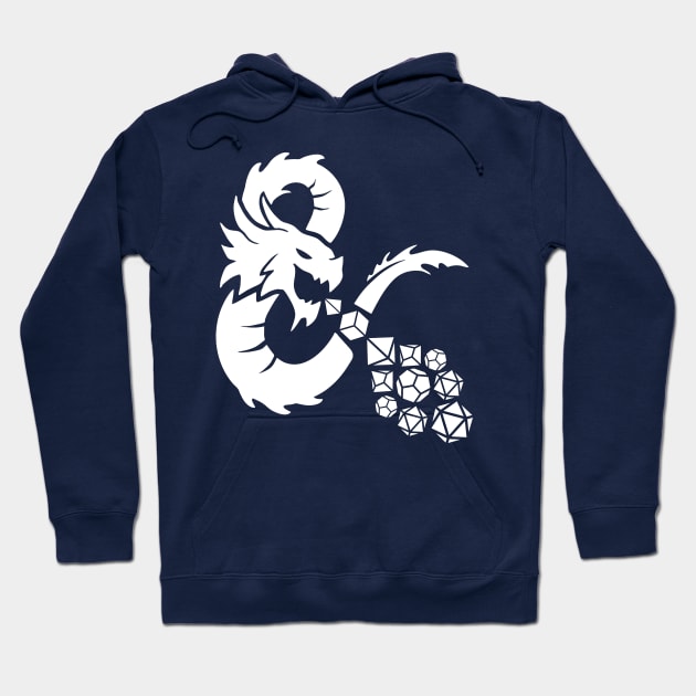 8 Shaped Dragon Fire Dice Hoodie by OfficialTeeDreams